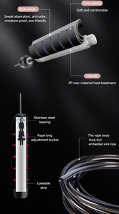 Trọng Lượng Giảm Cân Bỏ Nhảy Dây Tập Thể Dục Trọng Lượng Đào Tạo Mới Phong Cách Dây Thép Nhảy Dây - Product Image 5