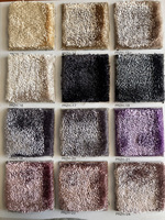 Moquette d'hôtel ignifuge, écologique, anti-pression, de qualité industrielle, style luxe, pour couloir et espaces publics