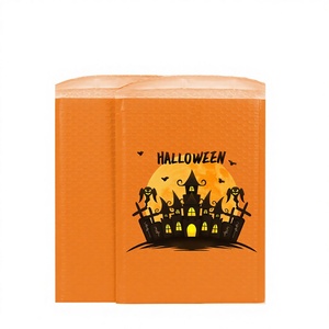 Halloween Shipping Poly Bubble Mailer Soft Lightweight Bubbles Broad Sealed Edges Tear Proof Shock Resistant for Seasonal - Product Image 1