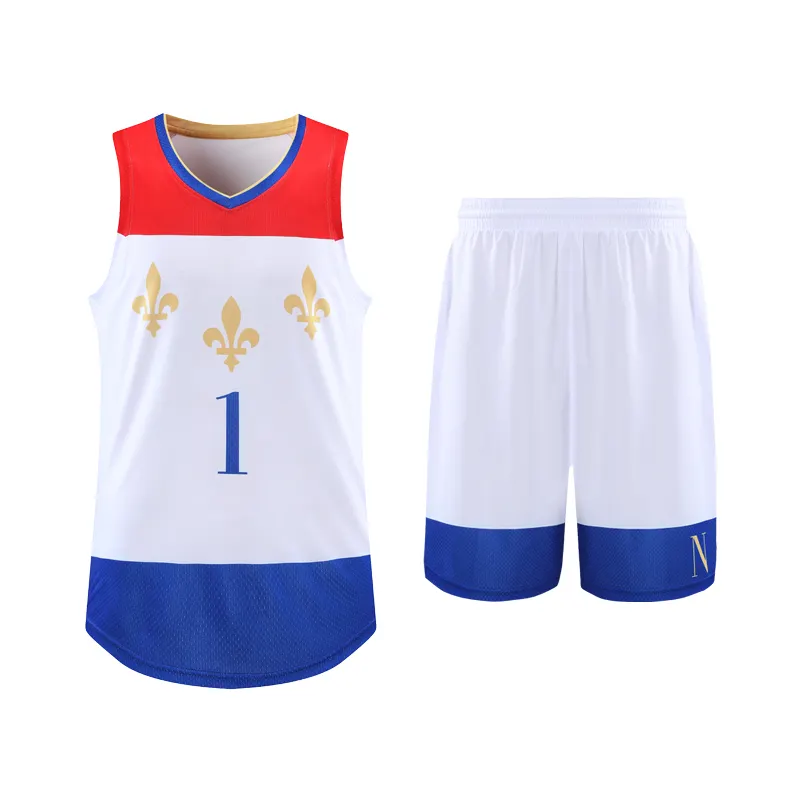 Atacado de subolmação de equipe de basquete, alta qualidade, roupa de equipe de fábrica, uniforme de basquete, poliéster