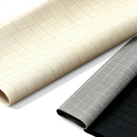 Tissu respirant, doux, respectueux de la peau, teinture réactive, à carreaux, 80% polyester, 20% rayonne, antistatique, anti-boulochage, infroissable