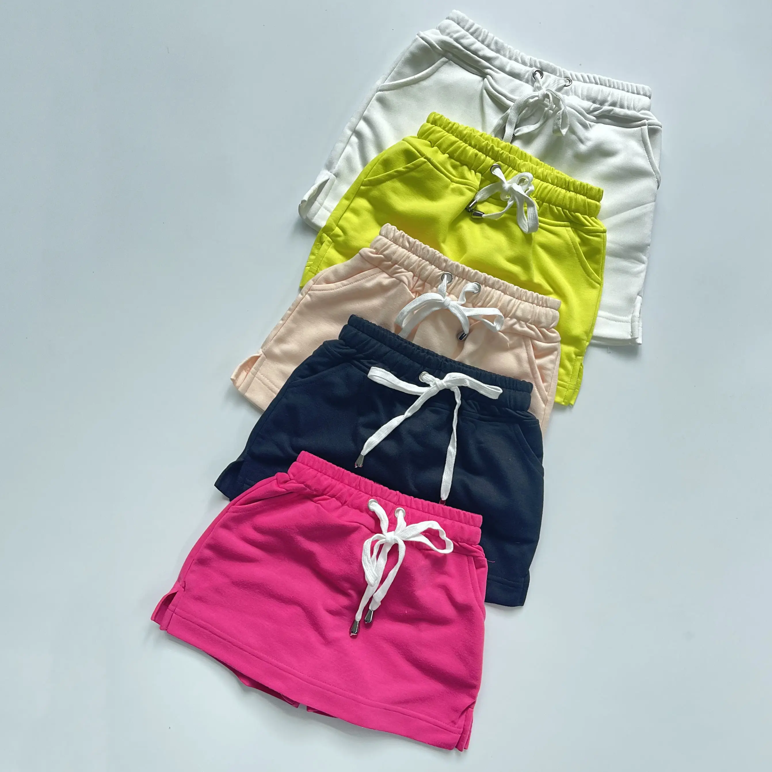 Boetiek Hoge Kwaliteit Kinderen Rok Shorts Kinderen Casual Zomer Shorts 2023 Rts Kids Kleding Skort