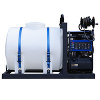 Nettoyeur haute pression industriel chauffé au diesel 4000 PSI avec pompe haute pression