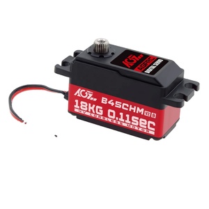 Motor sin Núcleo Programable B45CHM V2 de 18 kg y 0.110 s, Engranaje Metálico Digital de Bajo Perfil para Autos/Helicópteros RC 1:10 - Product Image 2