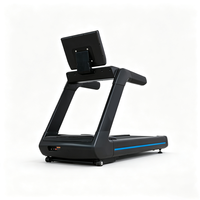 Cinta de Correr Profesional para Gimnasio con Frecuencia Variable, Inclinación Ajustable y Motor AC Vectorial, Equipo de Fitness Comercial para Centros Deportivos