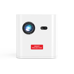 Projecteur DLP Android 3D Vidéo Mapping <span class=keywords><strong>Petit</strong></span> Full HD Natif Home Cinéma LED avec Téléphone Mobile WiFi Mini Portable Extérieur - Product Image 1