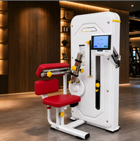 Máquina Abdominal Digital Inteligente SHQC con Resistencia Motorizada y Pantalla Táctil para Entrenamiento de Abdominales, Equipo de Gimnasio Comercial al por Mayor
