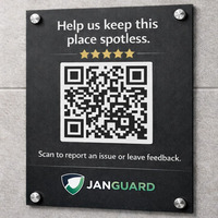Autocollants en acrylique avec code QR personnalisés, panneau en acrylique avec code QR et ruban adhésif, autocollant de table avec code QR pour restaurant, autocollant de menu avec code QR