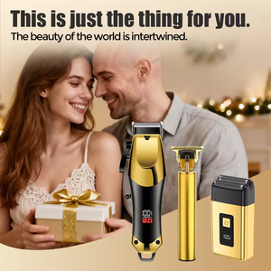 <span class=keywords><strong>Kit</strong></span> de Toilettage <span class=keywords><strong>Barbe</strong></span> Tout-en-un avec Tondeuse de Précision à Charge Rapide, Lame en T pour Sculpture Corporelle, Usage Domestique et Professionnel pour Barbiers - Product Image 6