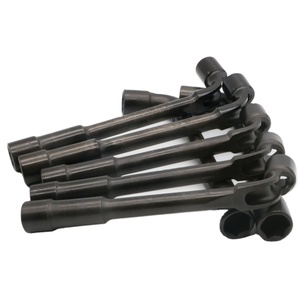 Clé à douille perforée en L phosphatée noire en gros, clé à douille hexagonale externe double tête en forme de 7 pour tuyaux - Product Image 2