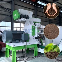 RICHI Supplier 1-5 TPH Pembuatan Pupuk Kompos Mesin Pupuk Organik/Membuat Mesin Pelet