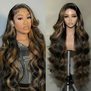 Peluca de Cabello Humano HD 13x6 con Encaje Frontal, <span class=keywords><strong>Comprar</strong></span> Ahora, Ondas Sueltas Ombre, Cabello Humano Pre-Arrancado, Cabello Virgen <span class=keywords><strong>Brasileño</strong></span> - Product Image 1