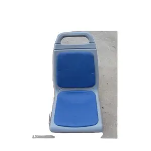Kursi Plastik 420 Mm Kursi Panas dengan Bantal Biru