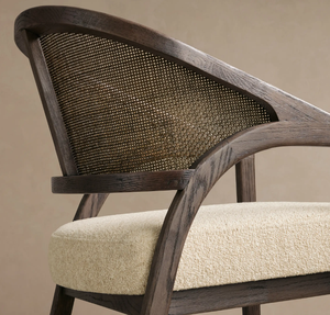 French Style Eco-Friendly <strong>Linen</strong> Wooden Bar Stool Modern Dining <strong>Chair</strong> for Home Hotel Restaurant Cafe School Customized - Product Image 5