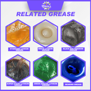 SAE น้ำมันหล่อลื่นพื้นฐานสำหรับรถยนต์, จาระบีแคลเซียมสีแดงประสิทธิภาพสูงป้องกันการสึกหรอ - Product Image 2