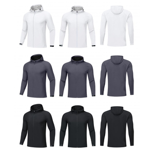 New Arrival 100 Polyester Fashion Pattern Design Outdoor Windbreaker Lightweight Custom <b>Jacket</b> Hooded <b>Jacket</b> For <b>Men</b> - Product Image 5