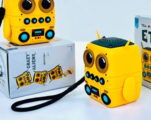 Altavoz Impermeable con Diseño de <span class=keywords><strong>Minion</strong></span> Amarillo de Dibujos Animados, Regalos de Navidad para Niños - Product Image 6