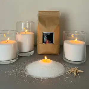 Vente en gros de cire de sable pour bougie perlée à base de plantes cire de sable pour bougie naturelle pour la décoration intérieure