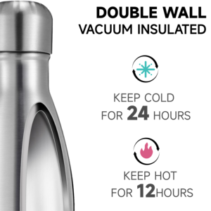 ขวดน้ำสแตนเลสสุญญากาศแบบรักษ์โลก ขนาด 1 ลิตร เก็บความเย็นได้นาน 24 ชั่วโมง เหมาะสำหรับใส่เครื่องดื่มโคล่า  แบบเปล่าสำหรับงานซับลิเมชั่น - Product Image 3