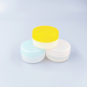 Cosmetici di lusso 5g/10g/20g che confezionano piccoli barattoli di plastica trasparenti mini - Product Image 4