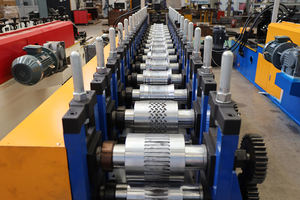 מכונת עיצוב גלילים לדלתות תריס גלילה מגולוונות, מכונת עיצוב גלילים לדלתות מוסך תריס גלילה - Product Image 4