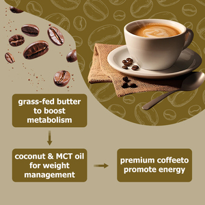 Café Keto en Oferta con Bajo Contenido de Grasa Total, Promueve la Satisfacción Después de las Comidas, Apoya la Función Cognitiva y el Control de Peso - Product Image 4