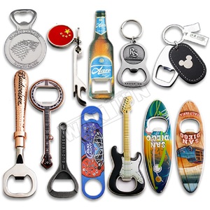 Tùy Chỉnh Thăng Hoa Trống Kim Loại Key <span class=keywords><strong>Shape</strong></span> Beer <span class=keywords><strong>Bottle</strong></span> <span class=keywords><strong>Opener</strong></span> Keychain Cho Các Công Cụ Nhà Bếp - Product Image 1