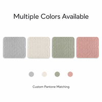 Tapis de séchage de vaisselle en silicone, égouttoir en silicone de qualité alimentaire, épais, extra large, imperméable pour comptoir de cuisine