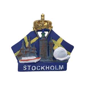 Recuerdo personalizado Venta caliente de alta calidad paisaje italiano de Cerdeña <span class=keywords><strong>turismo</strong></span> africano Milano 3D Placa de resina <span class=keywords><strong>Roma</strong></span> imán de nevera - Product Image 5