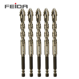 Feida Chất lượng cao khoan <span class=keywords><strong>Bit</strong></span> <span class=keywords><strong>Set</strong></span> Bốn lưỡi răng cưa Lập Dị khoan chéo - Product Image 1