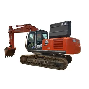 Ekskavator Hitachi 250 Bekas, Mesin Penggali Hitachi Bekas, Ekskavator Zx250-3 Hitachi Bekas Di Halaman