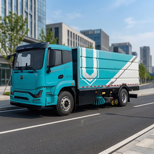 Camion de nettoyage de voirie électrique haute pression OEM avec moteur, garantie 1 an - Product Image 3