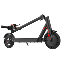 Trottinette électrique pliable pour adultes CT-M1, moteur sans balais, pneus de 8,5 pouces, longue autonomie, trottinette électrique portable pour les trajets quotidiens avec éclairage LED