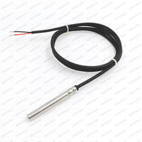 OEM Pemeriksaan Suhu Baja Tahan Karat DS18B20, Termometer Daging Sensor Makanan