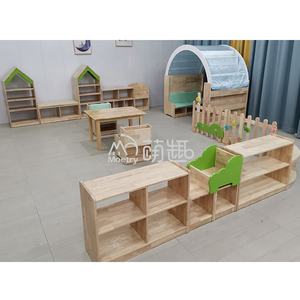 Moetry-<span class=keywords><strong>cabaña</strong></span> de <span class=keywords><strong>madera</strong></span> maciza de lectura para niños, estantería de libros prefabricada con sofá y silla para biblioteca - Product Image 6