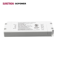 Controlador LED de 0-10V 1-10V 4 en 1 con Carcasa de Plástico, Regulable, Fuente de Alimentación de 60 Vatios, 220-240V CA-CC, Voltaje Constante, Salida de 12V 24V 36V 48V