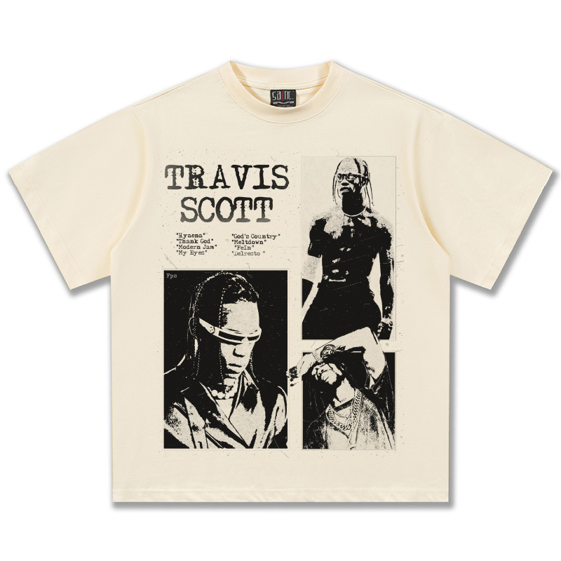 Ts crème à trois grilles