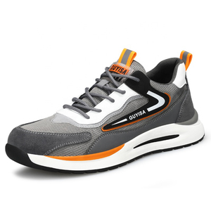 Stivali da Lavoro Casual da Uomo di Alta Qualità Nuove Scarpe Antinfortunistiche Industriali da Esterno con Punta in Acciaio per Uso Sportivo e in Fabbrica con Protezione Antiscivolo - Product Image 5