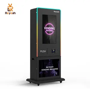Mesin penjual otomatis layar sentuh Mini terpasang di dinding Bisnis Baru 24 jam mesin penjual Layanan Mandiri Online