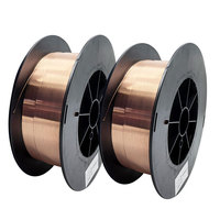 Fil de soudage en cuivre personnalisé OEM, fil de soudage MIG en alliage 0,8 mm 1,0 mm 1,2 mm 1,6 mm