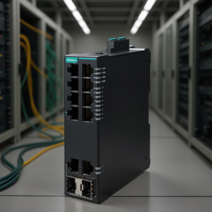 Switch Ethernet Industrial Gigabit Administrado Moxa SDS-G3010-2GTXSFP-T de 8 Puertos - Product Image 3