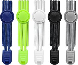 Premium <b>Elastic</b> No Tie Shoelaces for Kids Adults Tieless Shoe <b>Laces</b> High Stretch Rubber Strings for Sneakers Casual Shoes Gear - Product Image 1