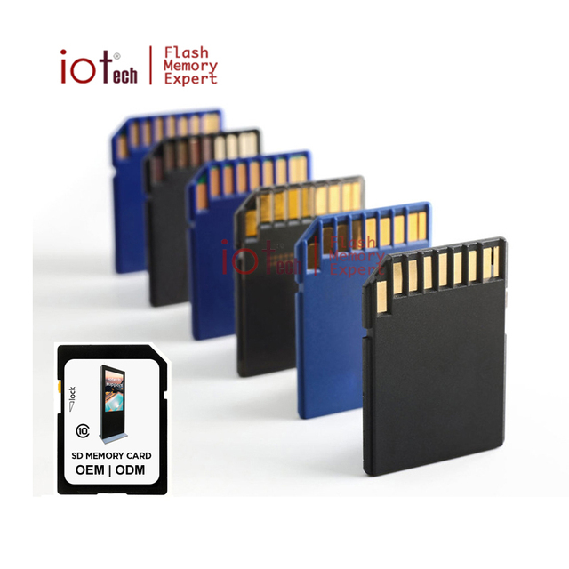 OEM 32GB 64GB 128GB 256GB SD Cards Class 10 for Camera 4K Video Full Real Capacity UHS3 U1 U3 32GB SD Memory Card