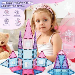 ตัวต่อ<span class=keywords><strong>เพชร</strong></span> 3 มิติ STEM 102 ชิ้น รุ่นยอดนิยมปี 2026 ขนาดใหญ่ 7.5 ซม. <span class=keywords><strong>ปราสาท</strong></span><span class=keywords><strong>เจ้า</strong></span><span class=keywords><strong>หญิง</strong></span>แช่แข็ง ตัวต่อแม่เหล็กสำหรับเด็ก - Product Image 4