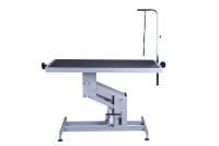 Shernbao FT-8001 Ensemble de bras simple en acier inoxydable pour table de toilettage pour chiens et chats - Facile à utiliser