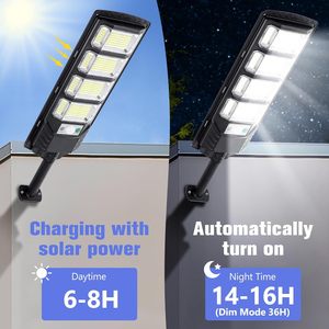 Lámpara Solar LED de 300W 500W 600W 1000W, Precio de Fábrica, Policristalina, para Exteriores, IP65, con Batería AC, para Alumbrado Público - Product Image 4