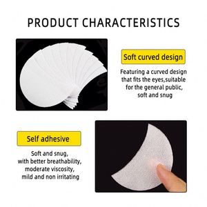Breathable Non Woven Lint Free Cotton <strong>Pads</strong> for <strong>Eyelash</strong> <strong>Extension</strong> Removal Lash Isolation Under <strong>Eye</strong> <strong>Pads</strong> for <strong>Sensitive</strong> <strong>Eyes</strong> - Product Image 4