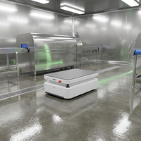 Augmentez la productivité avec le robot AMR de levage latéral 24/7 pour les usines de fabrication et les restaurants, 1000W, garantie de 2 ans