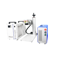Machine de marquage et de gravure laser UV motorisée JPT Gainlaser 3W 5W 10W, type portable, adaptée aux matériaux non métalliques, plastique
