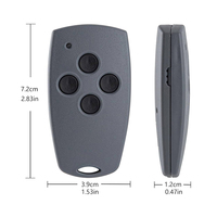 Télécommande de porte de garage compatible Marantec 4 boutons 868 MHz avec code roulant de base Télécommande de portail